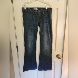 Elizabeth & James Textile Jimi Flare Low Rise Jeans Size 29 Y2k 70s